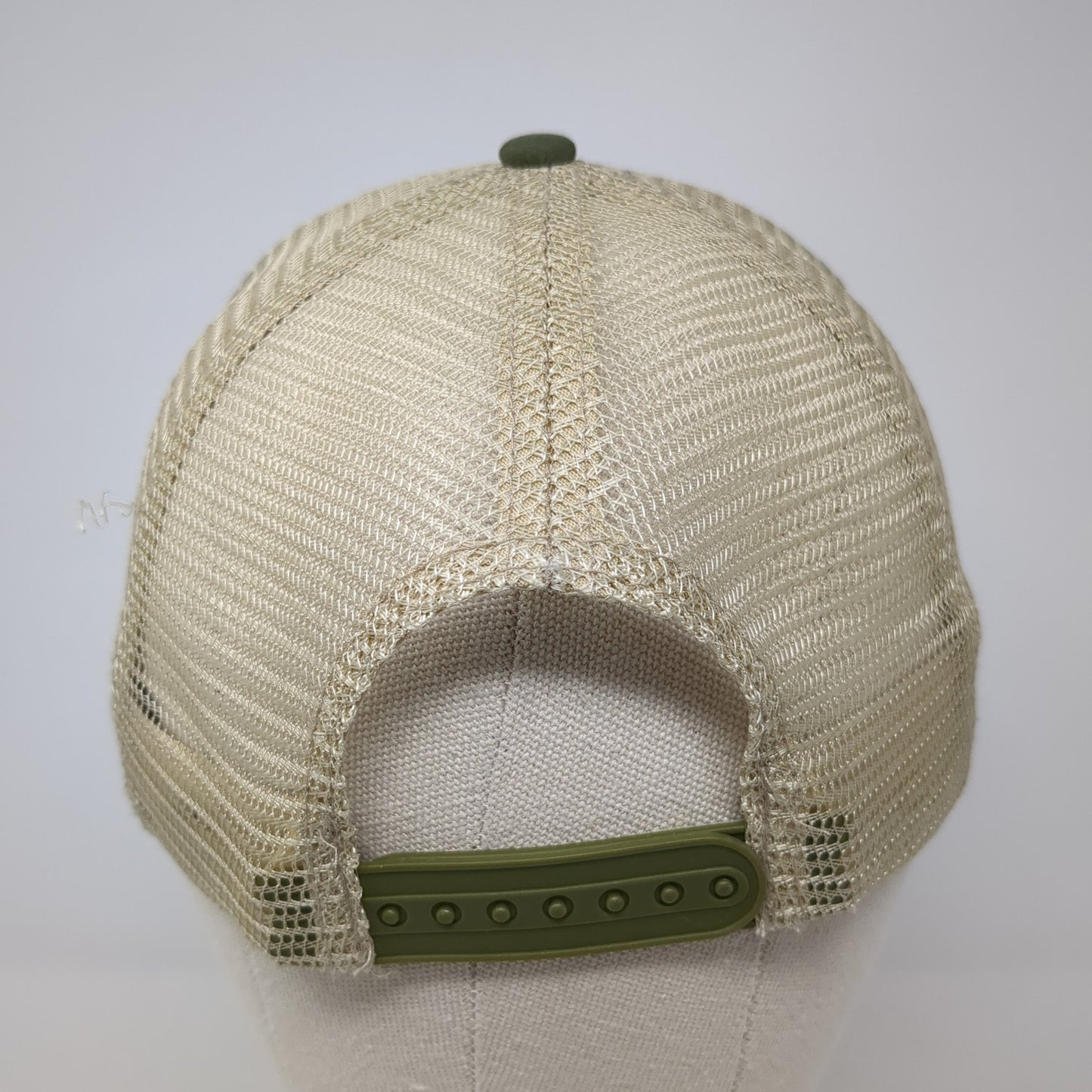 All Traits Lead To Laramie Snapback Trucker Hat Multi One Size Mesh Back