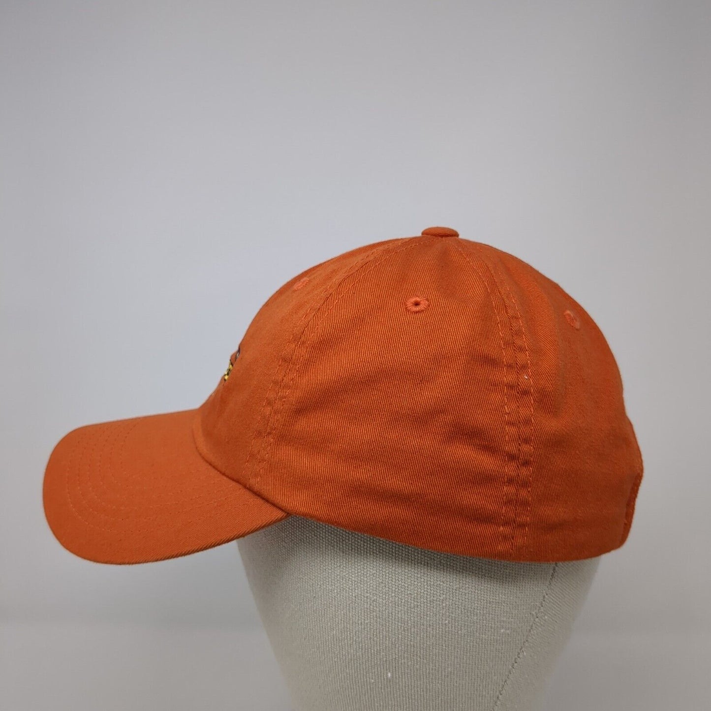 Hardrock Slideback Hat Orange One Size Adjustable Embroidered Port Authority