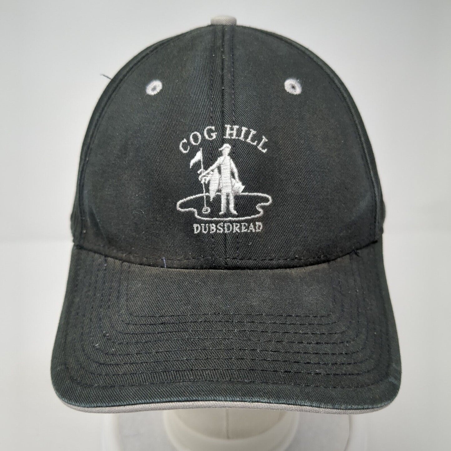 Cog Hill Dubsdread Slideback Hat Black One Size Adjustable 6 Panel The Game