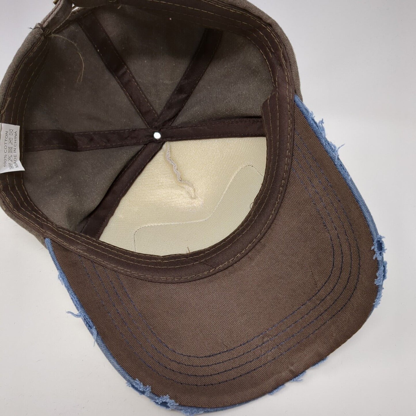 Motor Racing Team Speed Corner Genuine Slideback Hat Multi One Size Distressed