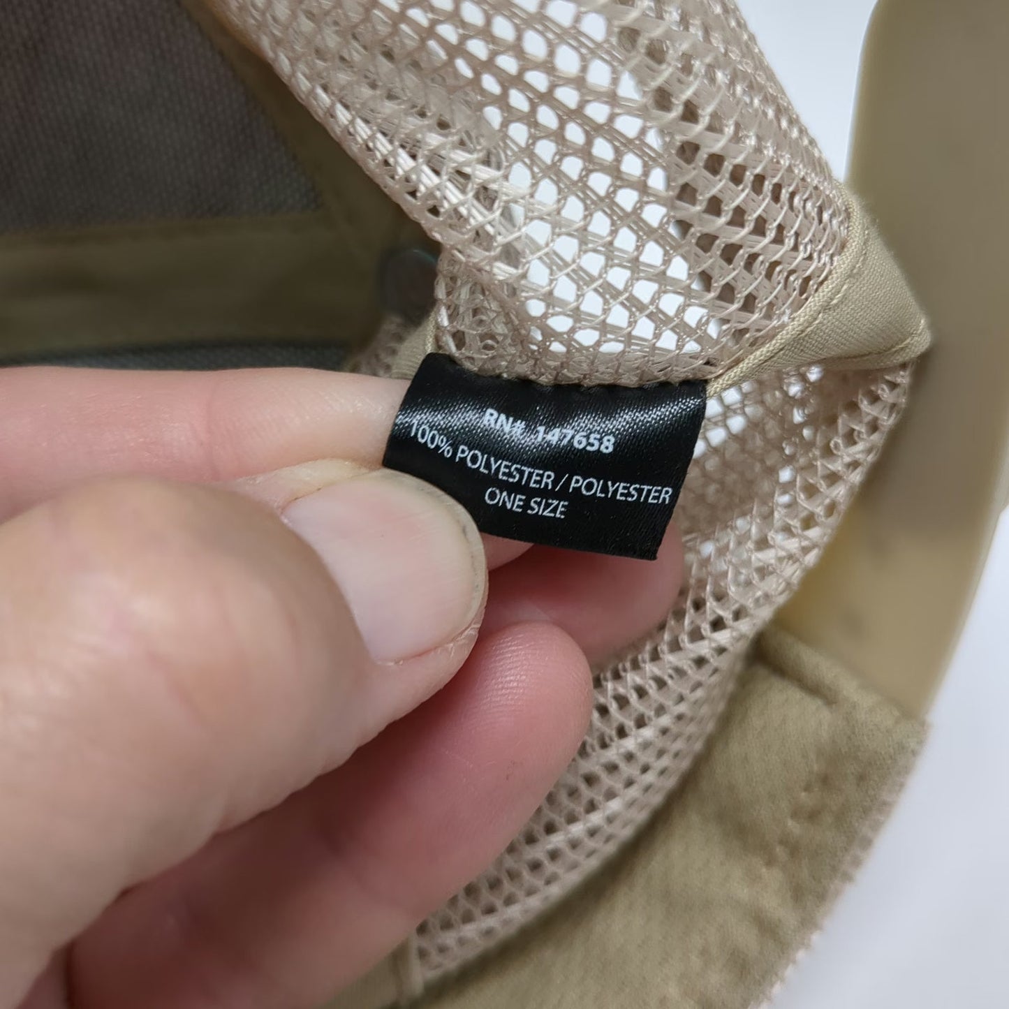 Granite State Apparel Trucker Hat Brown One Size New Hampshire Mountains Mesh