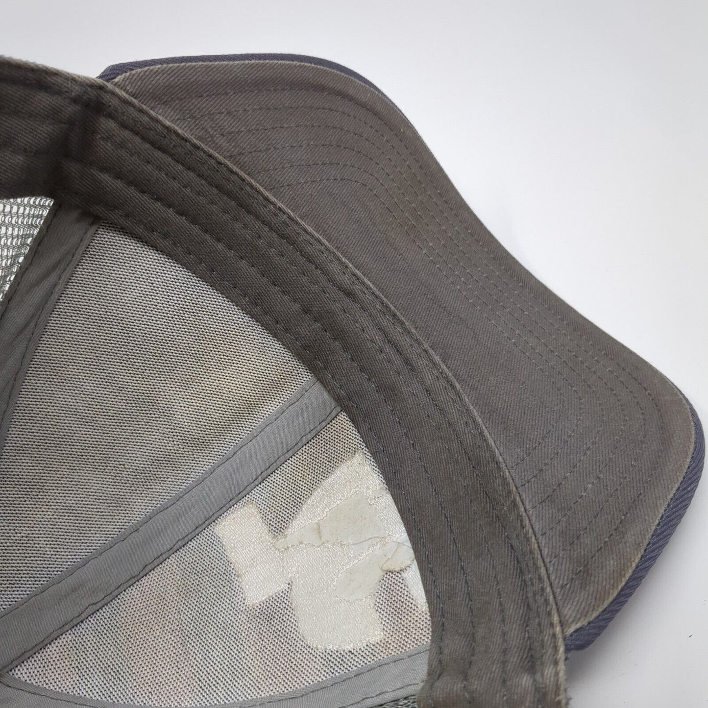 7C Idaho Snapback Mesh Back Trucker Hat Gray One Size Outdoor Cap