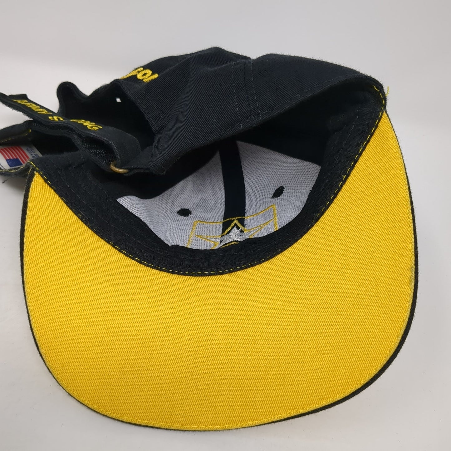 U.S. Army Strong Star Strapback Hat Multi One Size Adjustable Colorblock