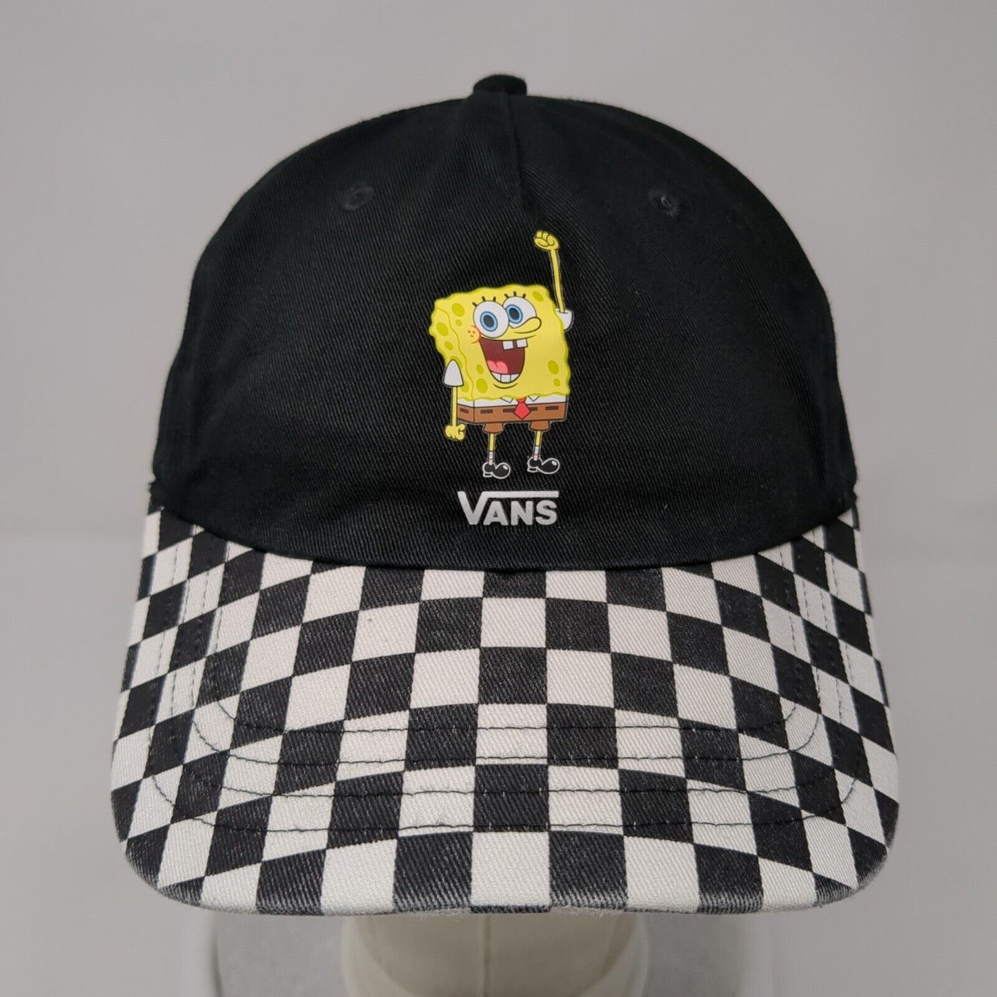 Vans Off The Wall SpongeBob SquarePants Slideback Hat Black One Size Check