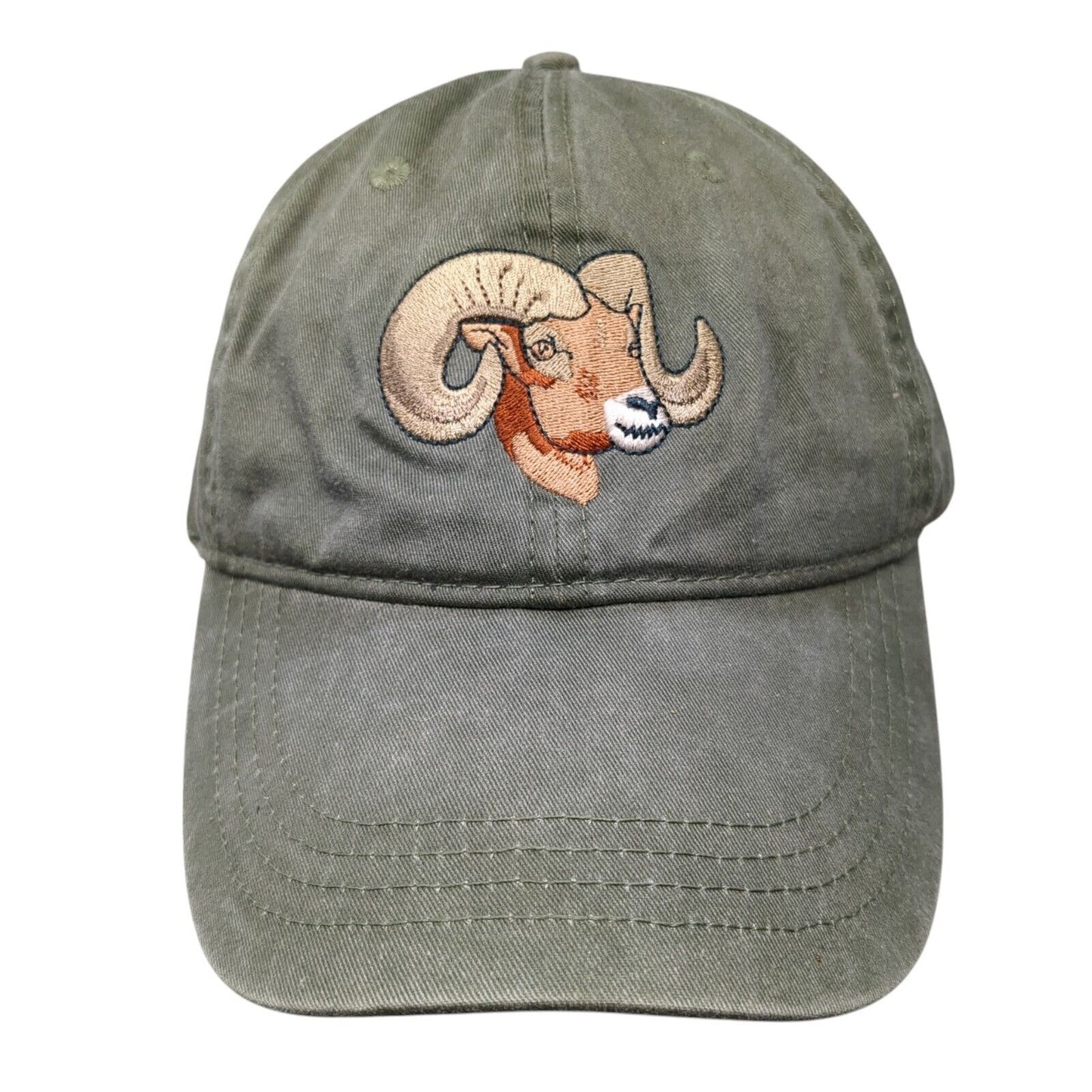 Ramair LLC Slideback Hat Green One Size Adjustable Embroidered Eco