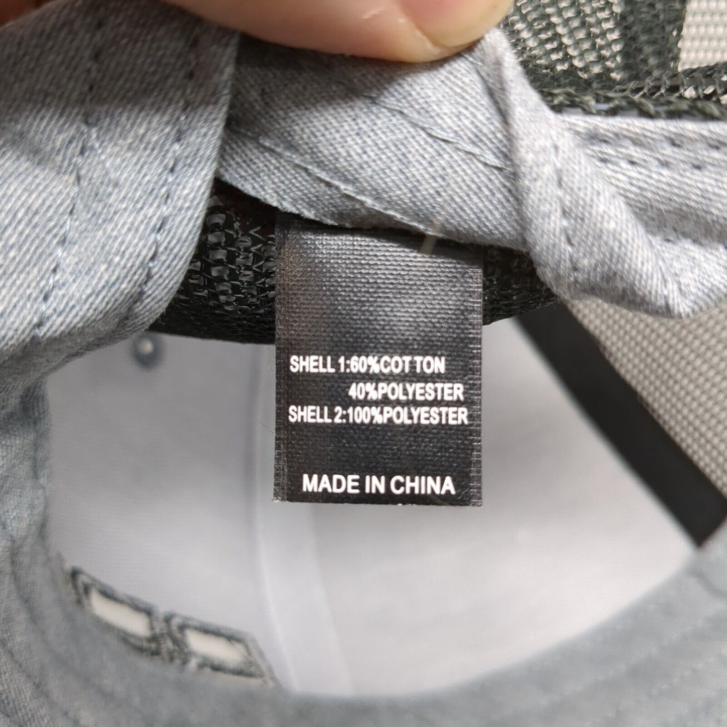 BBSI Snapback 112 Trucker Hat Gray One Size Adjustable Mesh Back Richardson