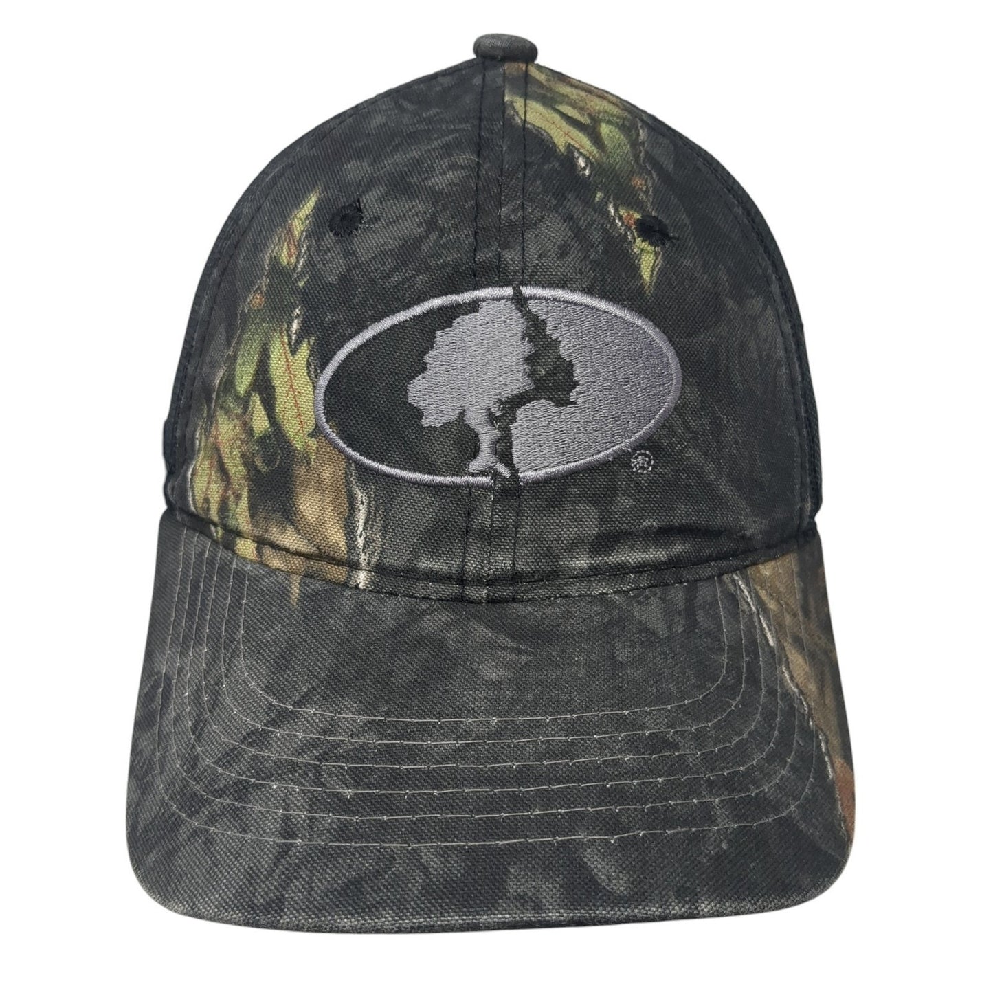 Mossy Oak Strapback Baseball Cap Multicolor OS Adjustable Mesh Back Outdoor Cap