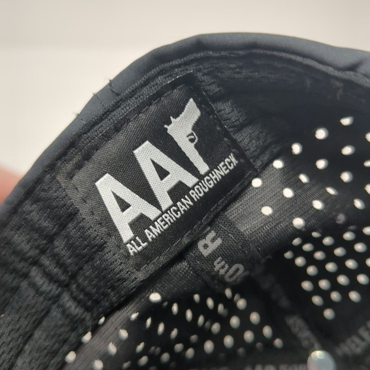 All American Roughneck AAF HWMF Trucker Hat Gray One Size Snapback AAR50 Laser