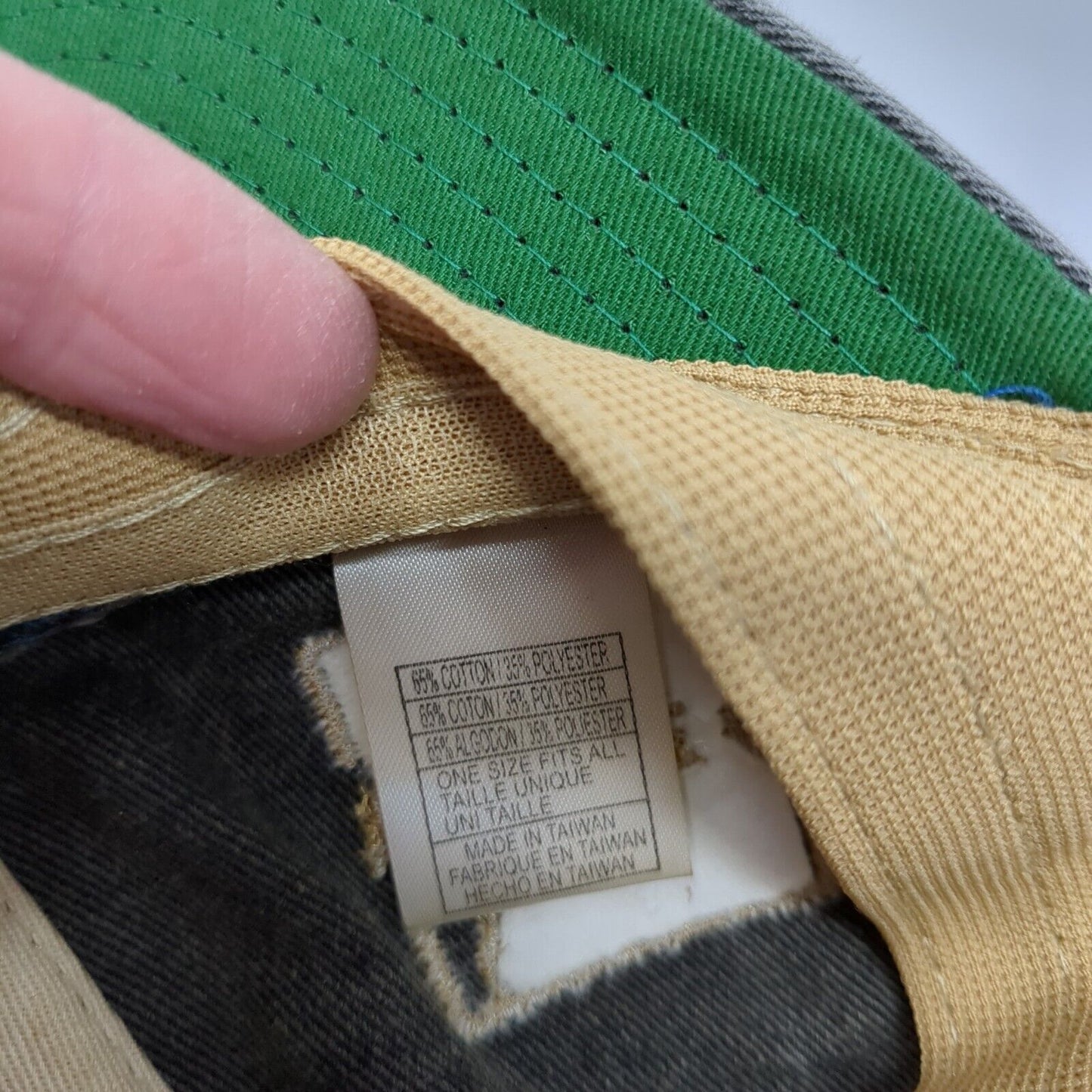 IWAEC Snapback Trucker Hat Gray OS Adjustable Embroidered Mesh Back Headmost