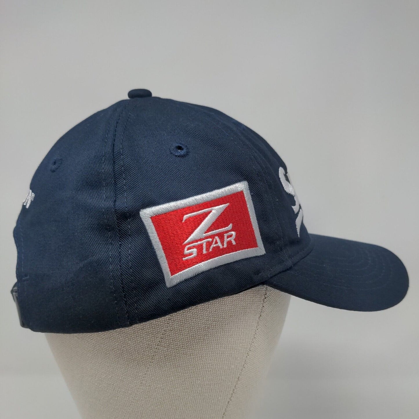 Srixon Z Star Slideback Hat Blue Embroidered Logo Golf 100% Cotton Adjustable