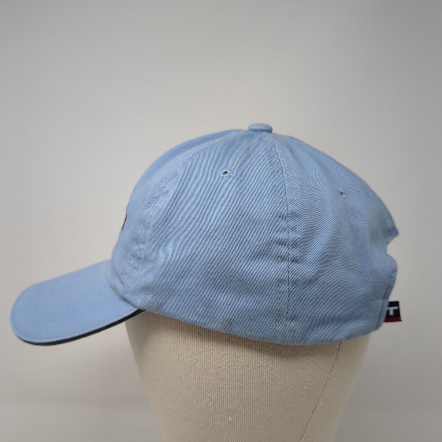 McCall Idaho Mountain Slideback Hat Blue One Size Embroidered Titan