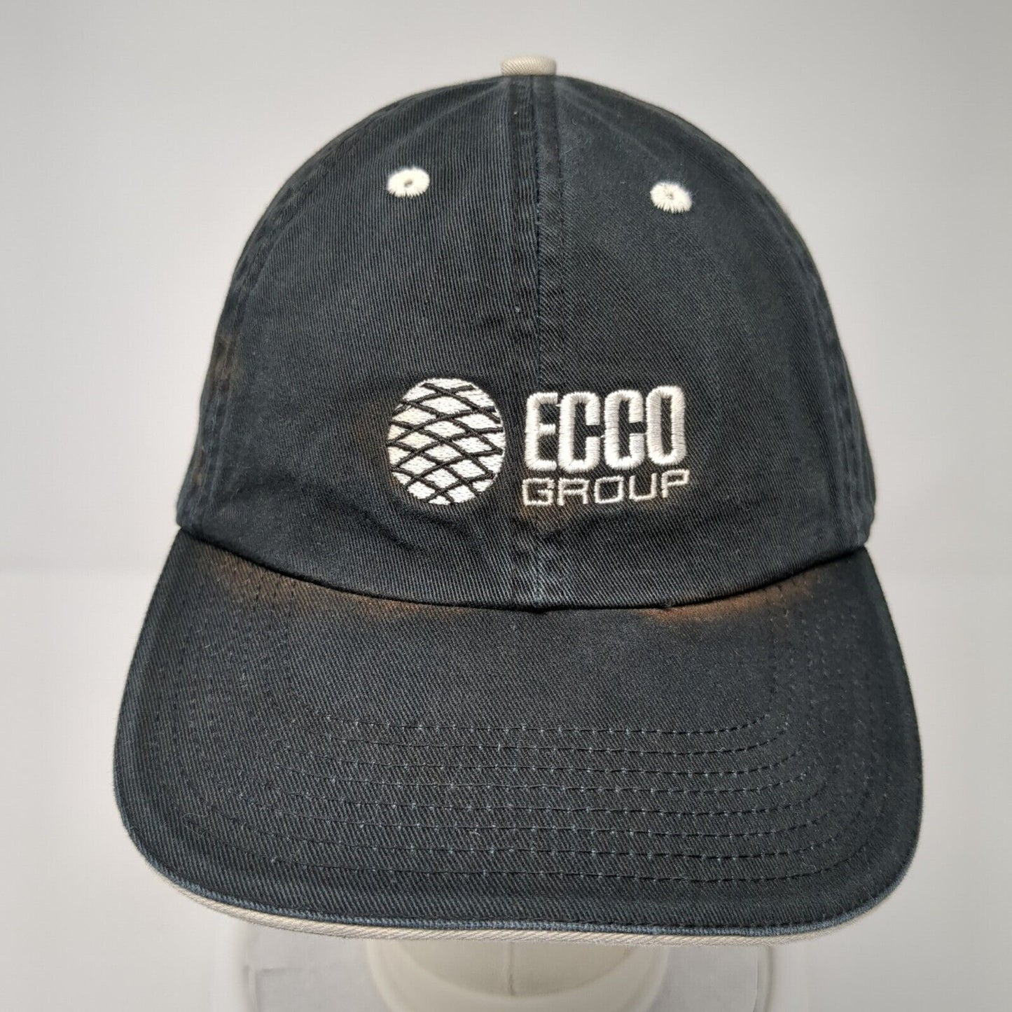 ECCO Group Slideback Hat Black One Size Adjustable Solid Fahrenheit