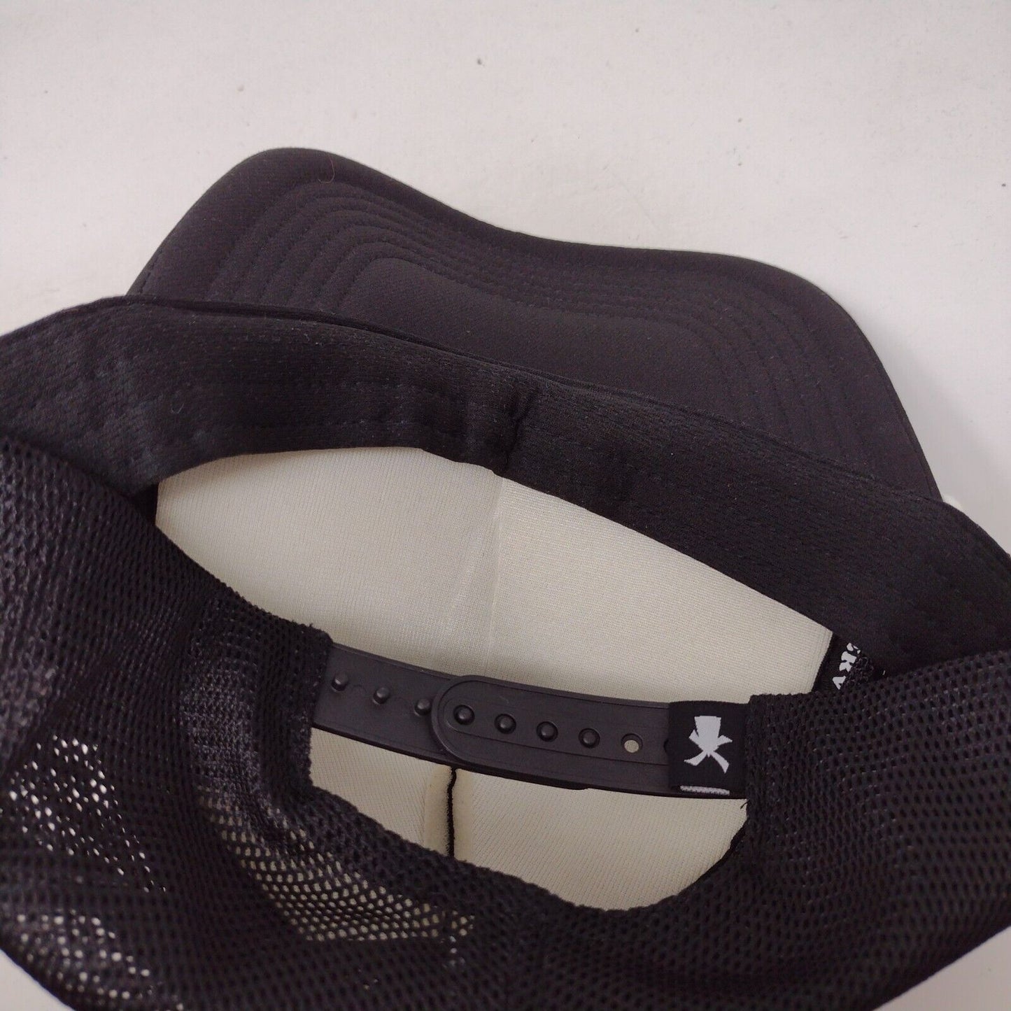 Drink More Coffee Snapback Rope Trucker Hat Black OSFA Mesh Back