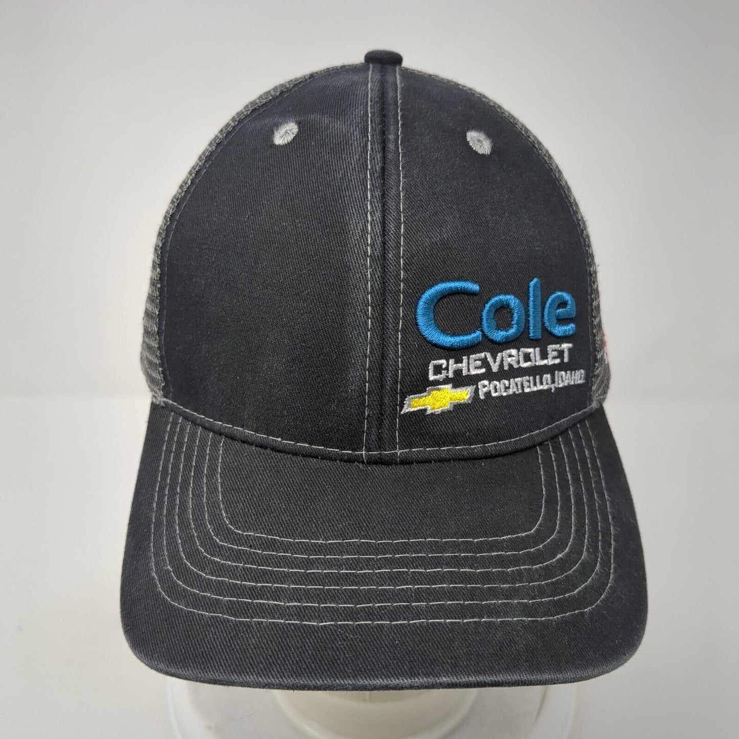 Cole Chevrolet Pocatello Idaho Trucker Hat Black One Size Mesh Back