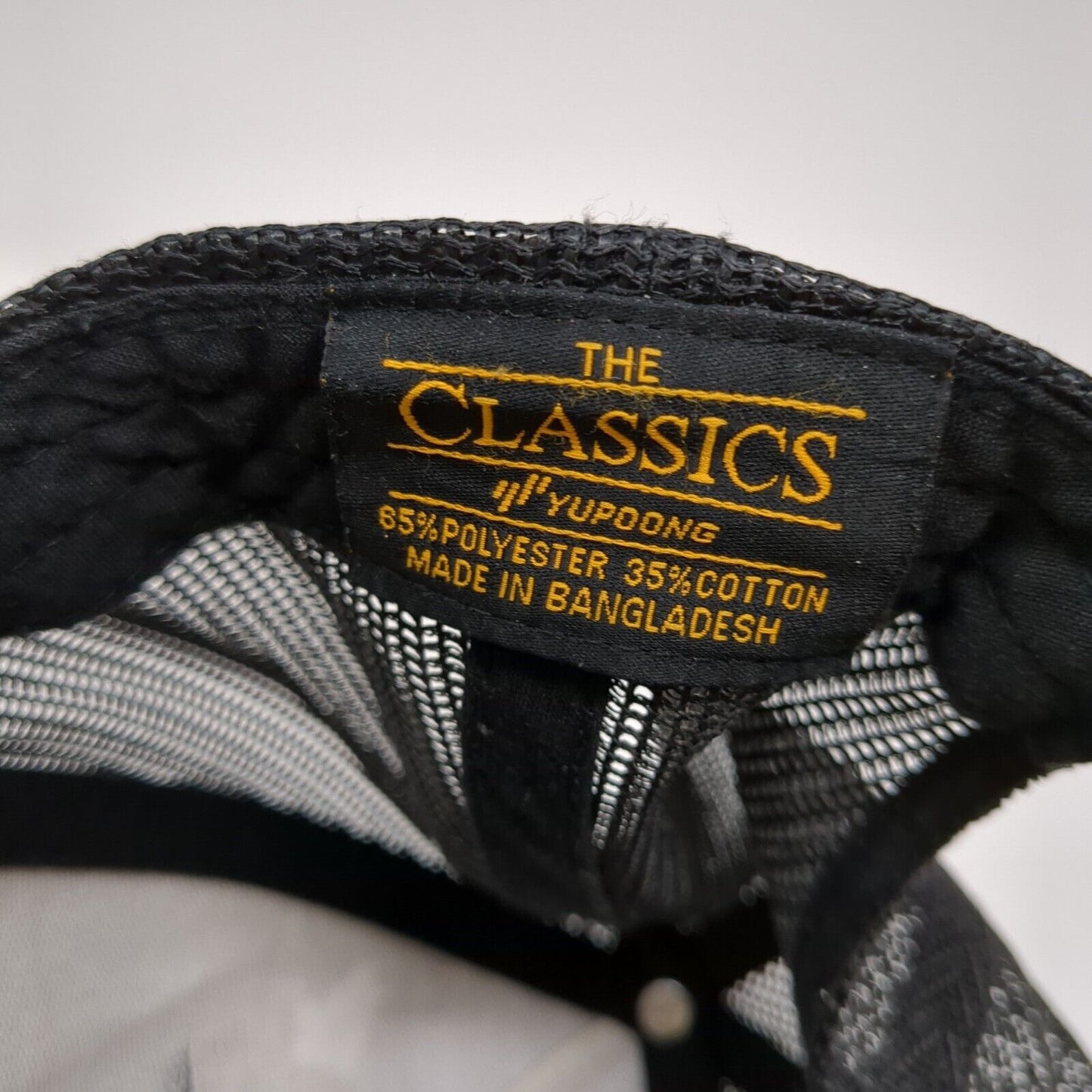 Lions Not Sheep Snapback Trucker Hat Black One Size Adjustable Mesh Back Yupoong