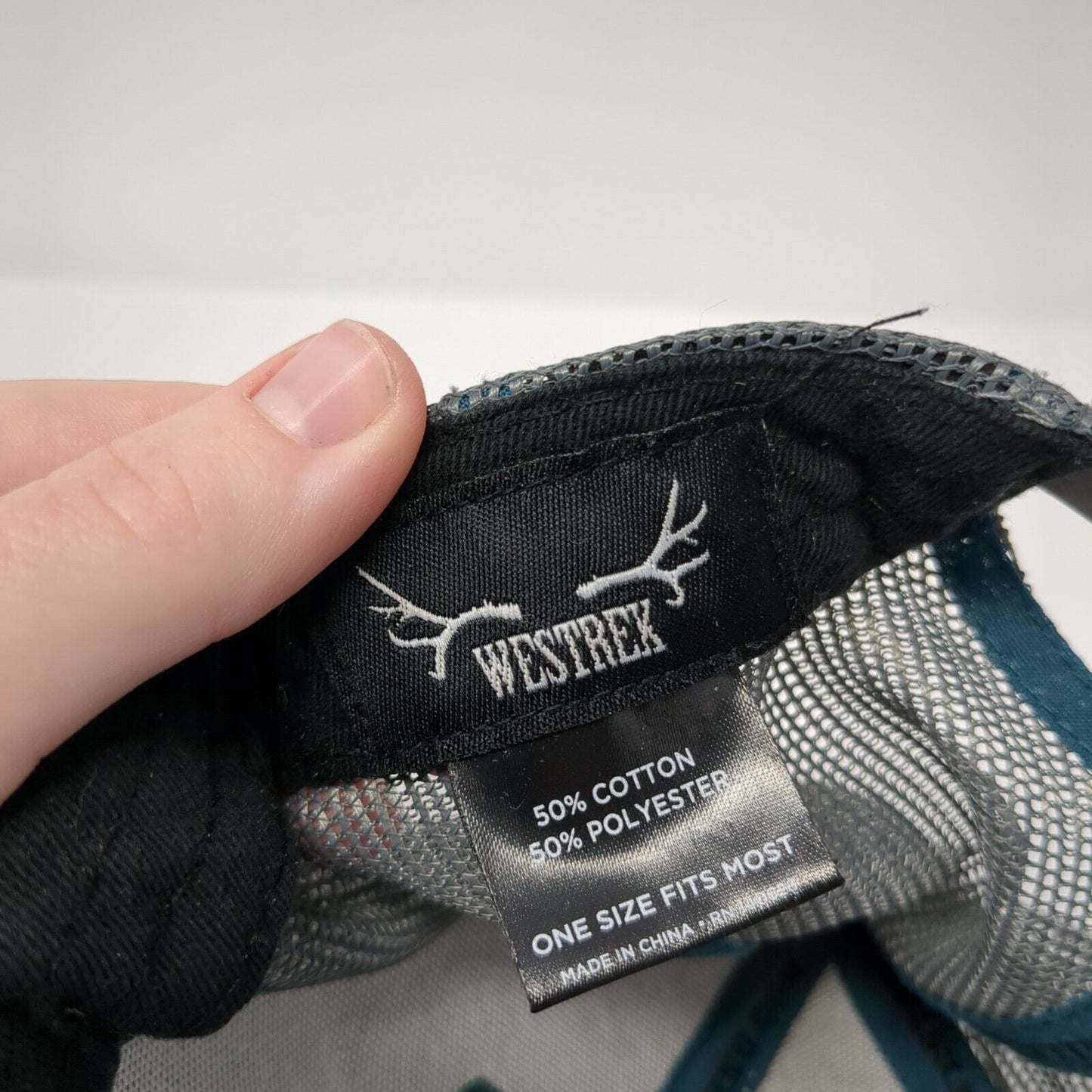 Westrek Patch Snapback Mesh Back Trucker Hat Green One Size Hunting