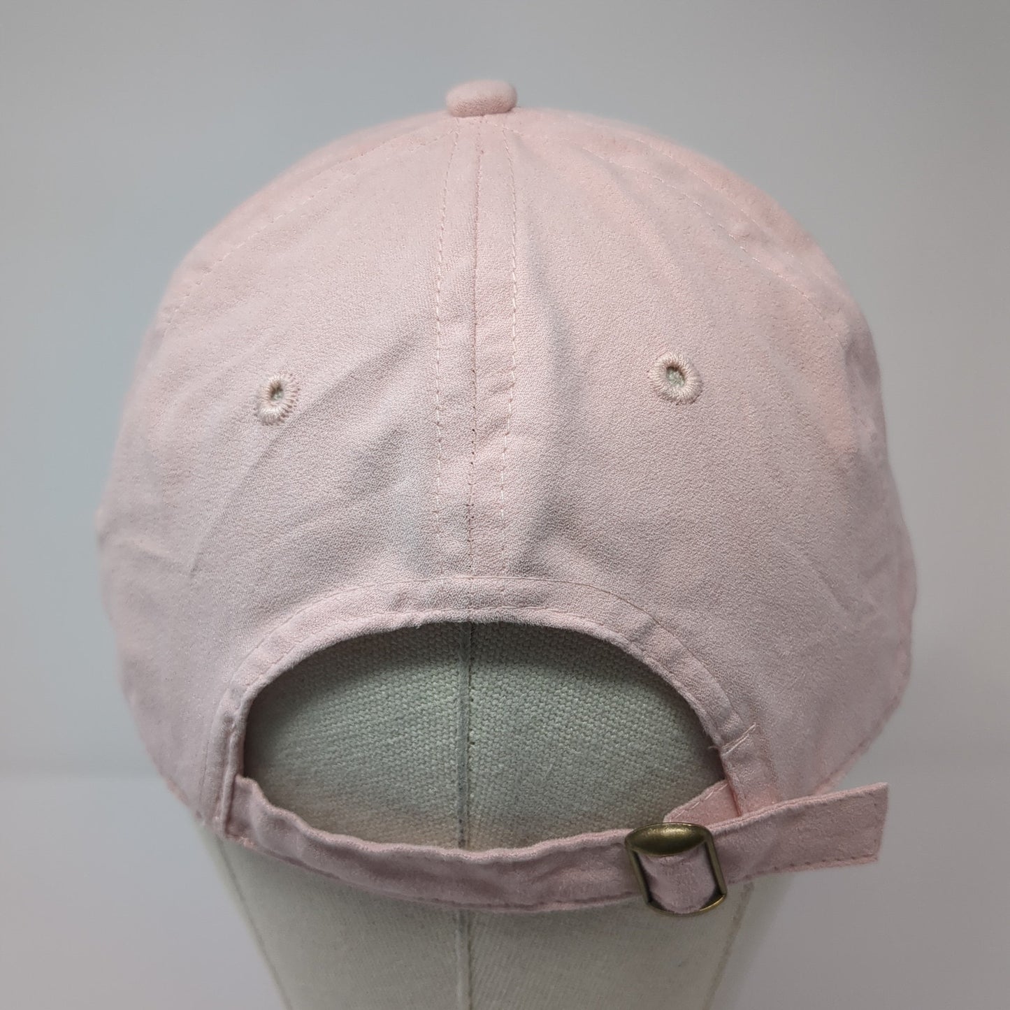 Unbranded Slideback Baseball Cap Pink One Size Adjustable 6 Panel Blank