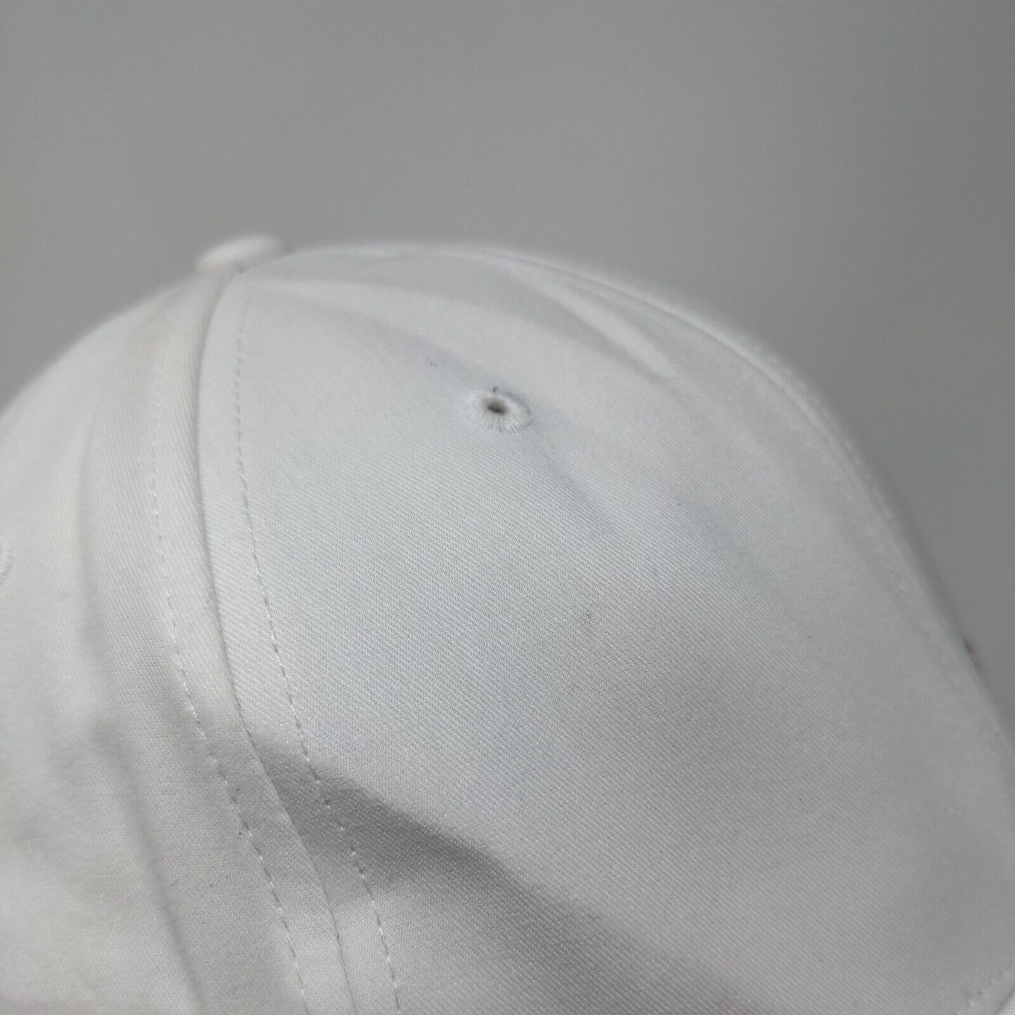 CSL Behring Slideback Hat White OSFM Adjustable Vent Holes Adidas