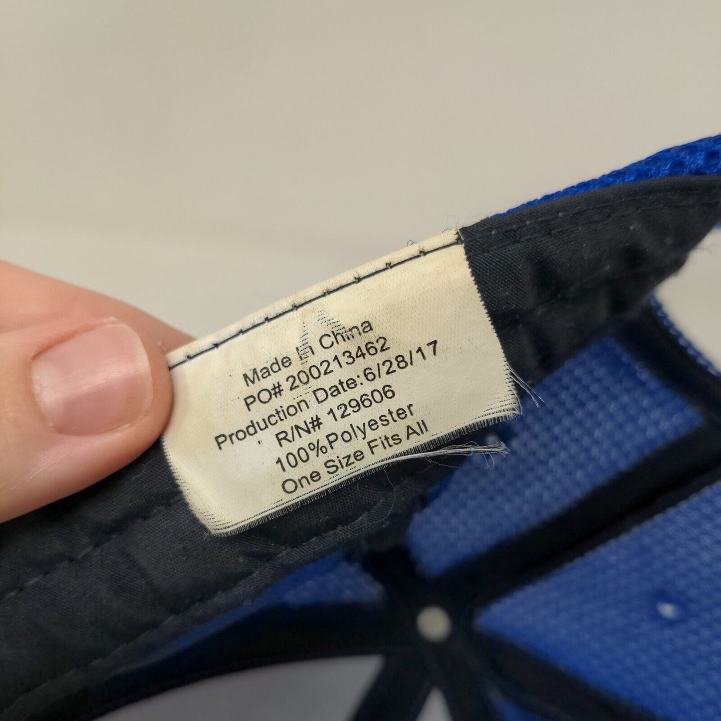 Cub Scouts Since 1930 Strapback Trucker Hat Blue OSFA Embroidered Mesh Back