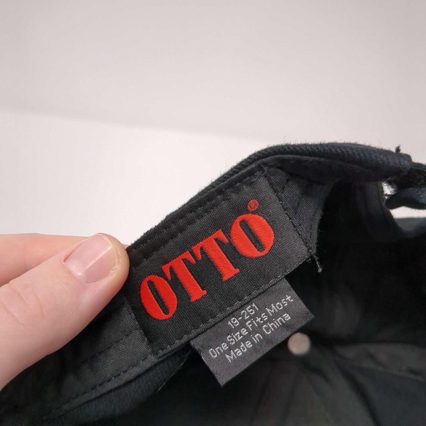 Basque Flag Patch Strapback Hat Black One Size Adjustable Otto 6 Panel