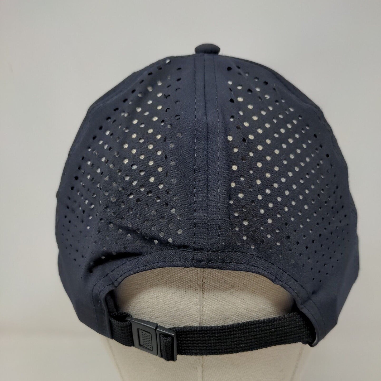 Ave Maria Mutual Funds Patch Strapback Hat Blue One Size Laser Cut