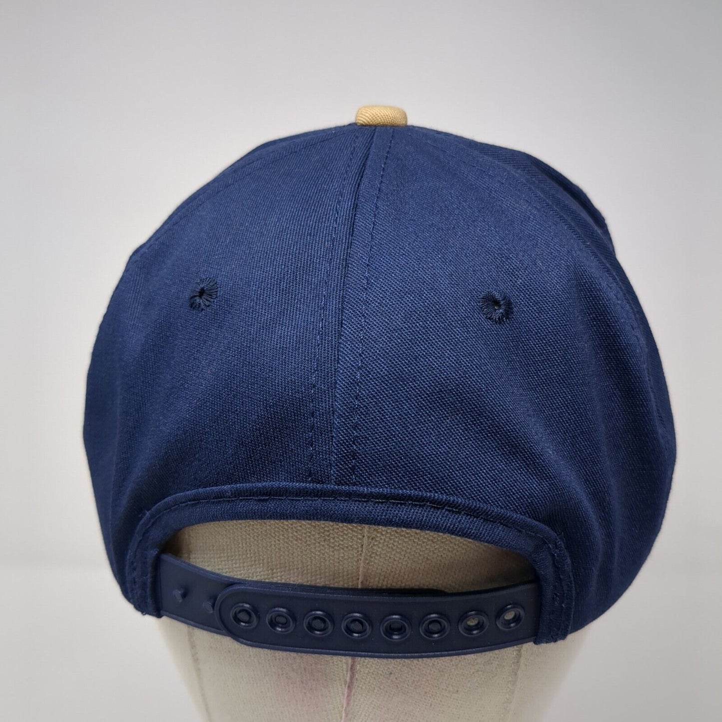 Farmers National Bank Snapback Hat Multi One Size Adjustable Colorblock