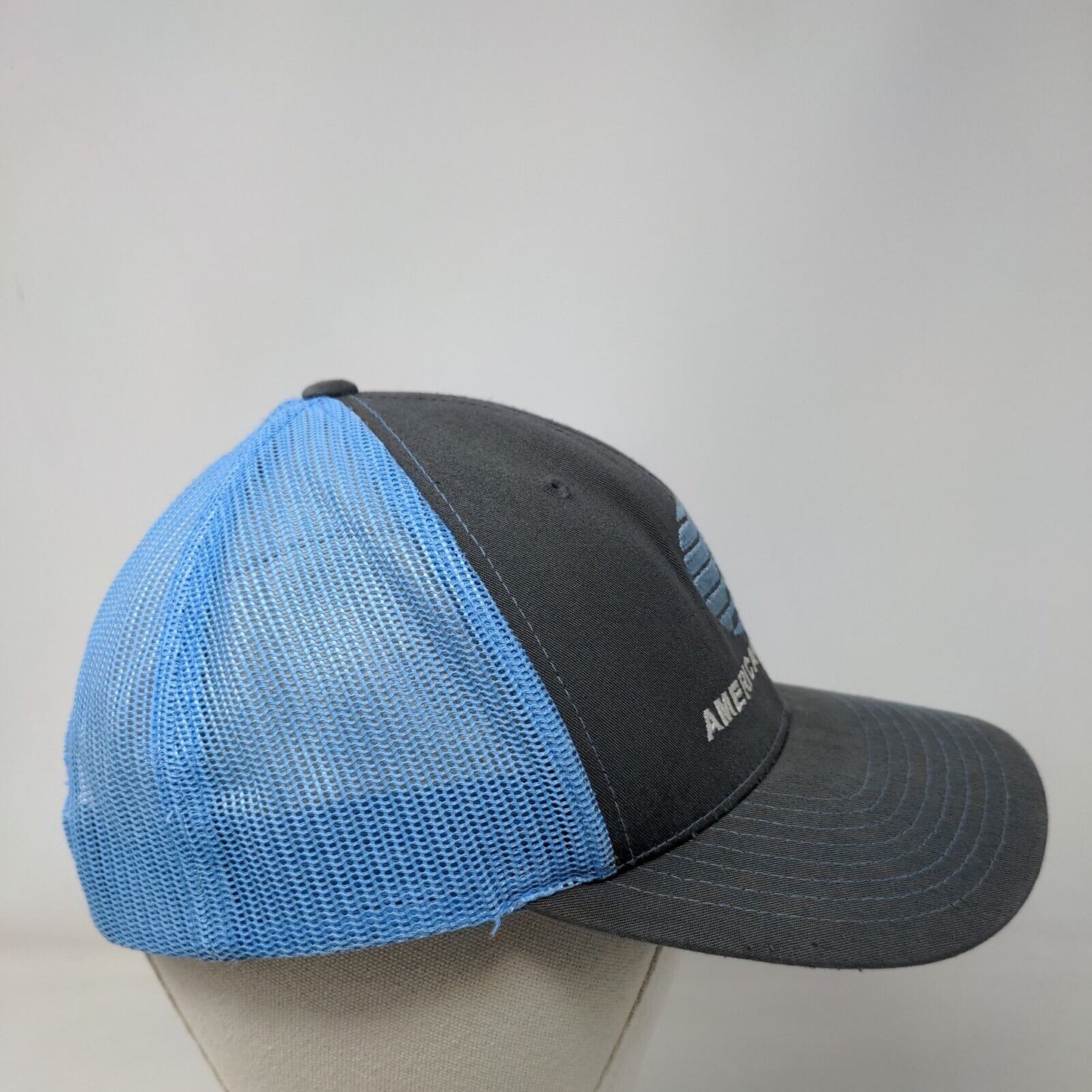American Global Snapback Trucker Hat Multicolor One Size Mesh Back Richardson