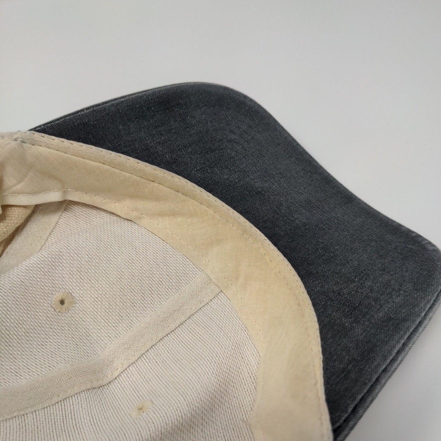 Idaho A.C.A Slideback Hat Tan OSFA Adjustable Colorblock 6 Panel
