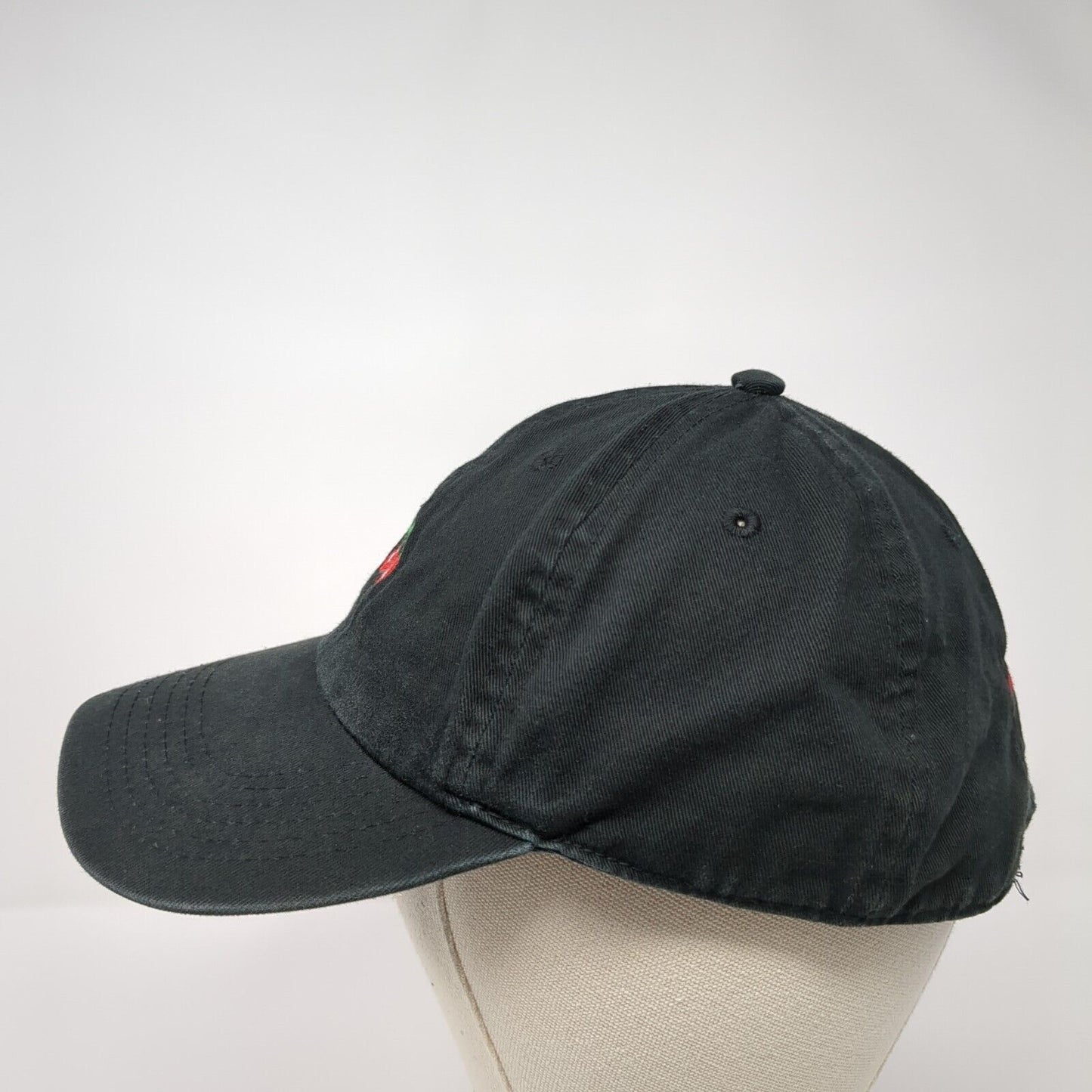 Cherry Slideback Hat Black One Size J. Galt 44 Prince St. NY Newhattan