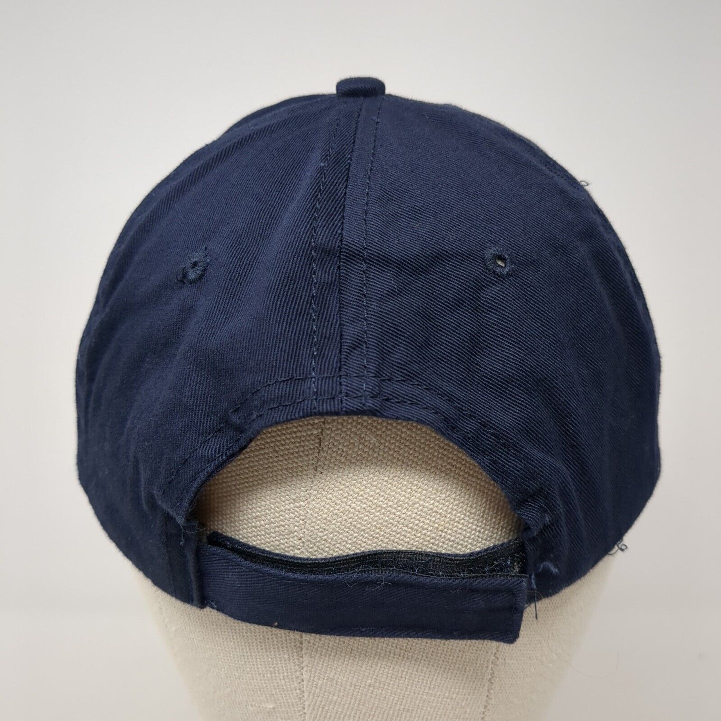 Budweiser Strapback Hat Blue One Size Adjustable Embroidered 6 Panel