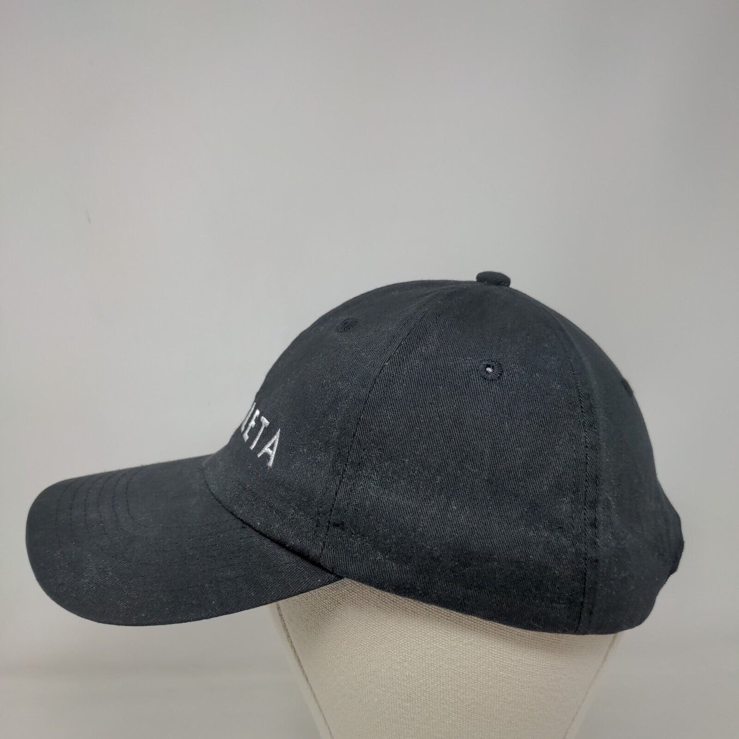 Athleta Slideback Hat Black One Size Adjustable Embroidered 6 Panel BIG X