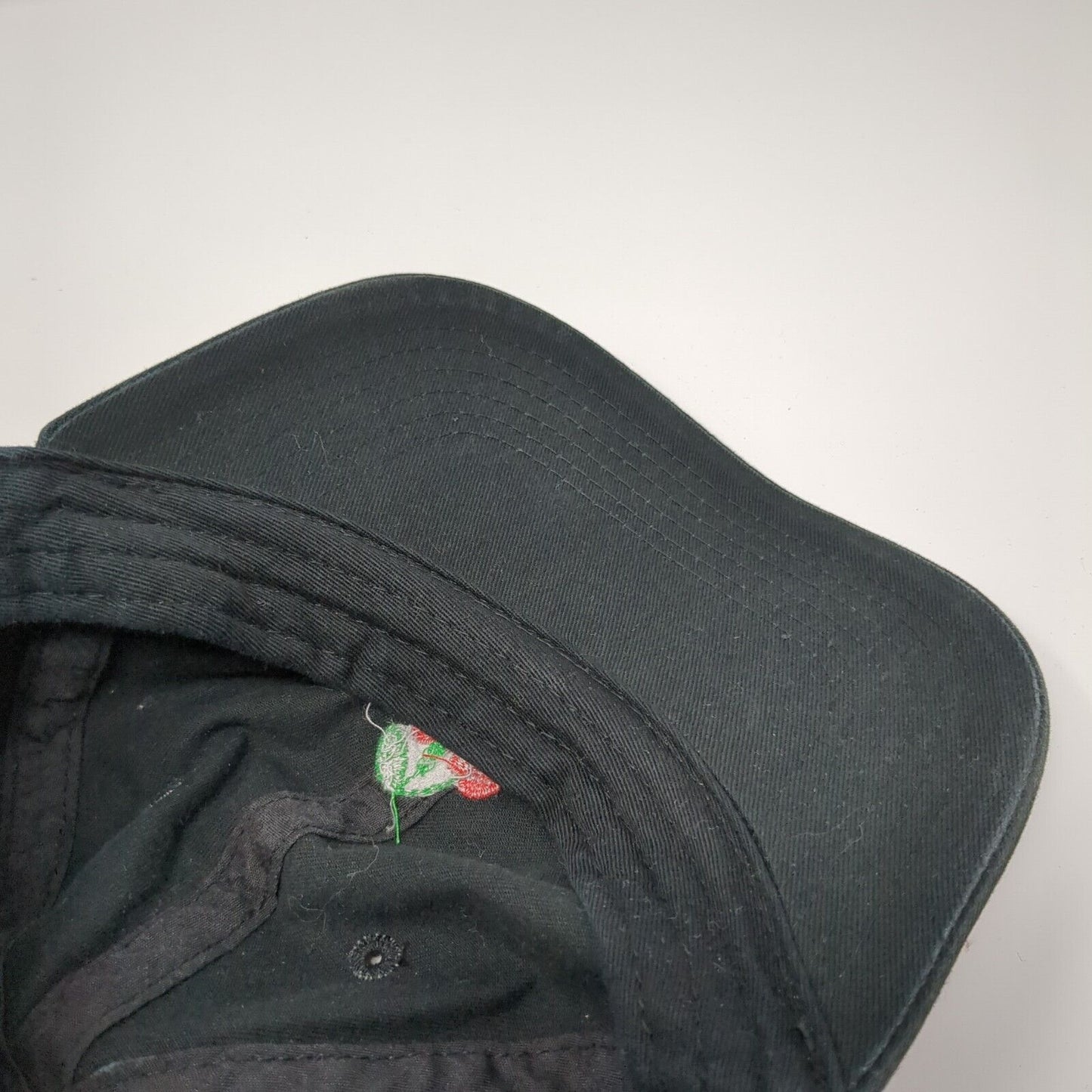 Cherry Slideback Hat Black One Size J. Galt 44 Prince St. NY Newhattan