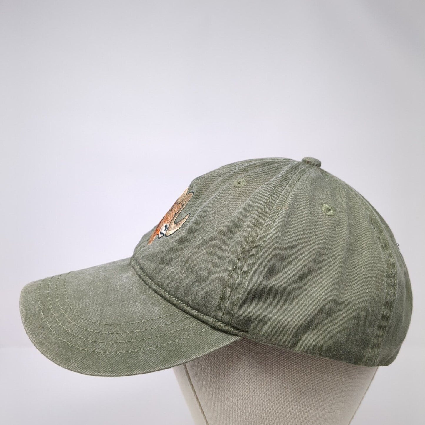 Ramair LLC Slideback Hat Green One Size Adjustable Embroidered Eco
