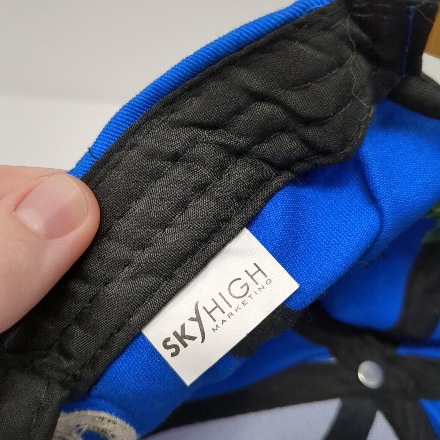 Milwaukee Bucks Snapback Hat Blue One Size Adjustable Embroidered 6 Panel