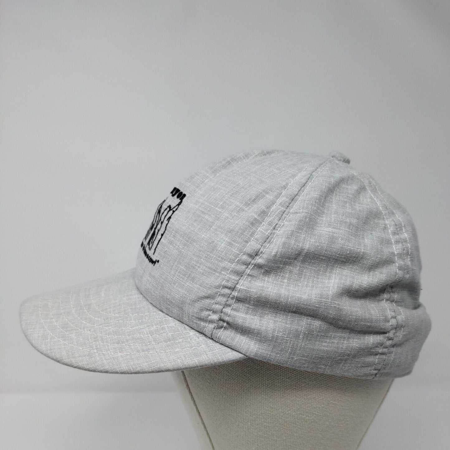 Bryce Canyon A Hell Of Place To Lose A Cowl Slideback Hat Gray OSFA Adjustable