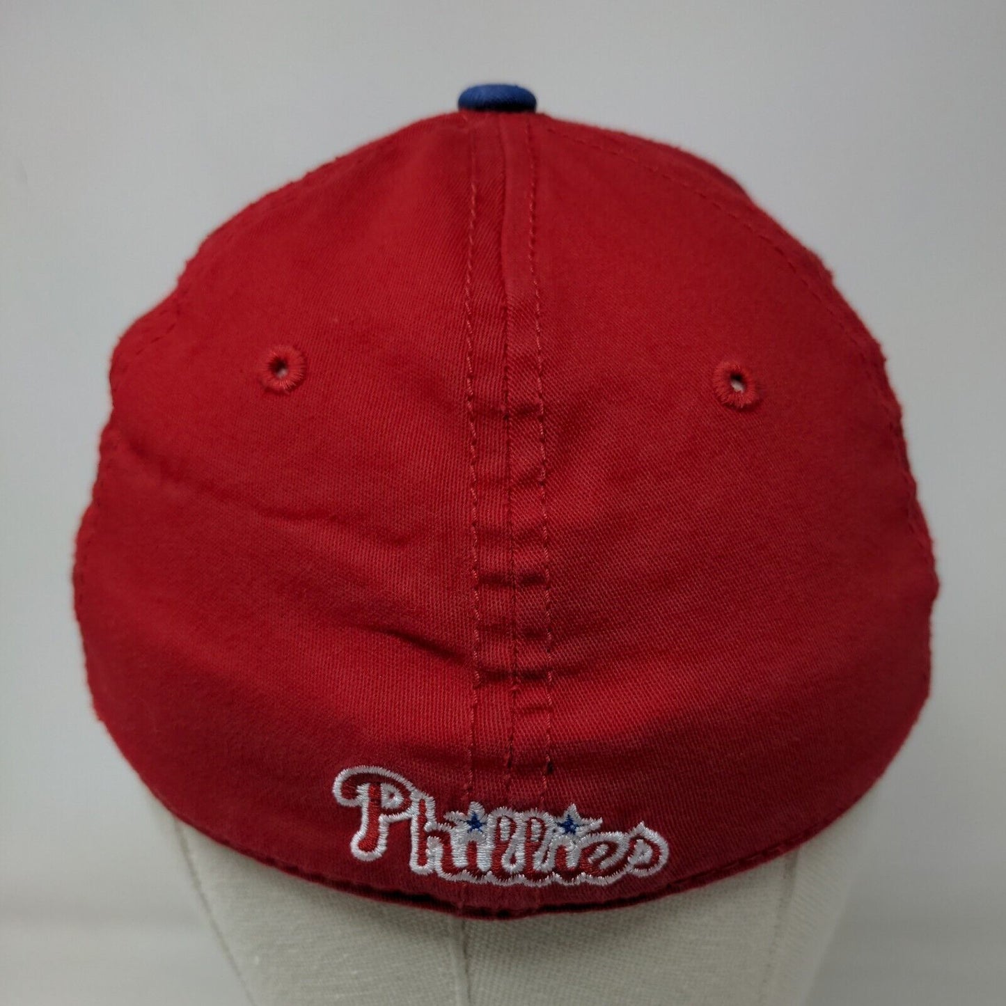 New Era Boy's Fitted Hat Red Embroidered Philadelphia Phillies 39Thirty Logo