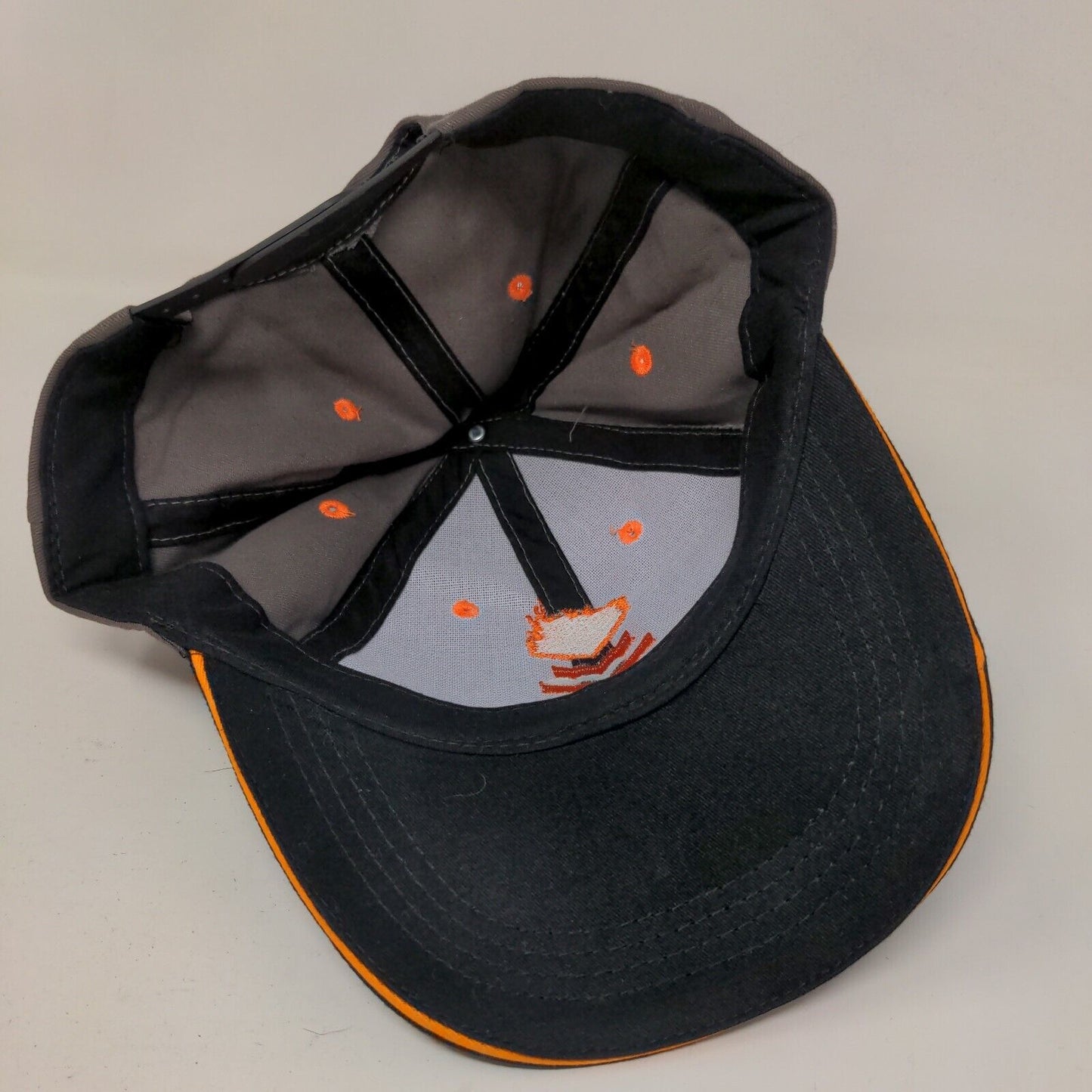 Tough Mudder MVP Snapback Hat Gray One Size Embroidered Adjustable