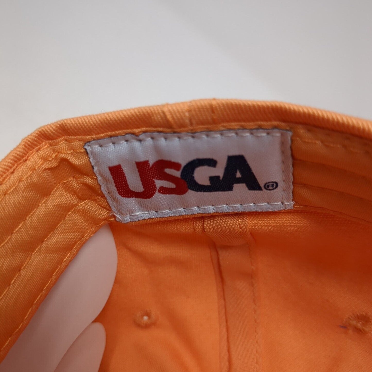 2015 US Open Chambers Bay Slideback Hat Orange One Size Adjustable