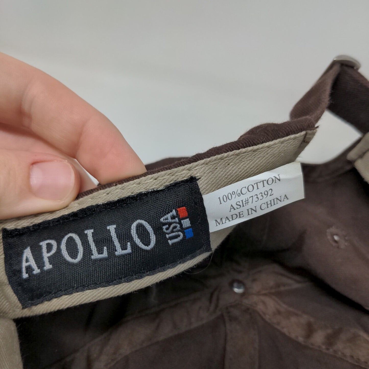 Kid Coolsified Slideback Hat Brown OSFA Embroidered Bling Apollo