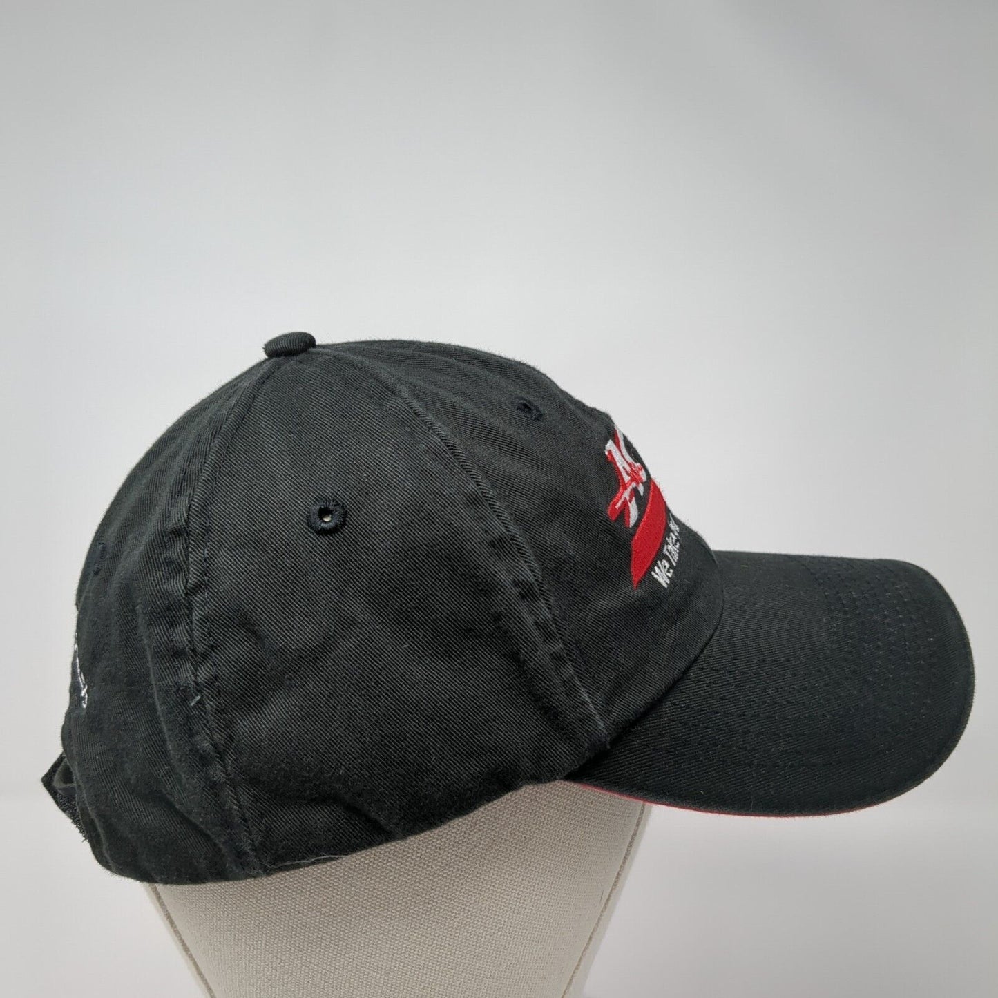 Action Motor Sports Strapback Hat Black One Size We Take Your Fun Seriously