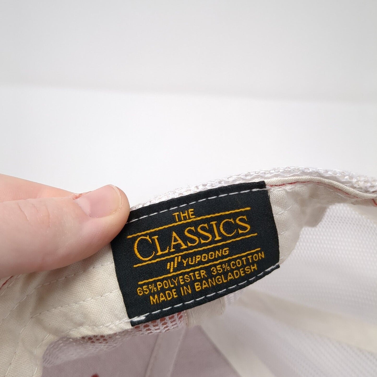 Birds Snapback Mesh Back Trucker Hat Red One Size The Classics Yupoong