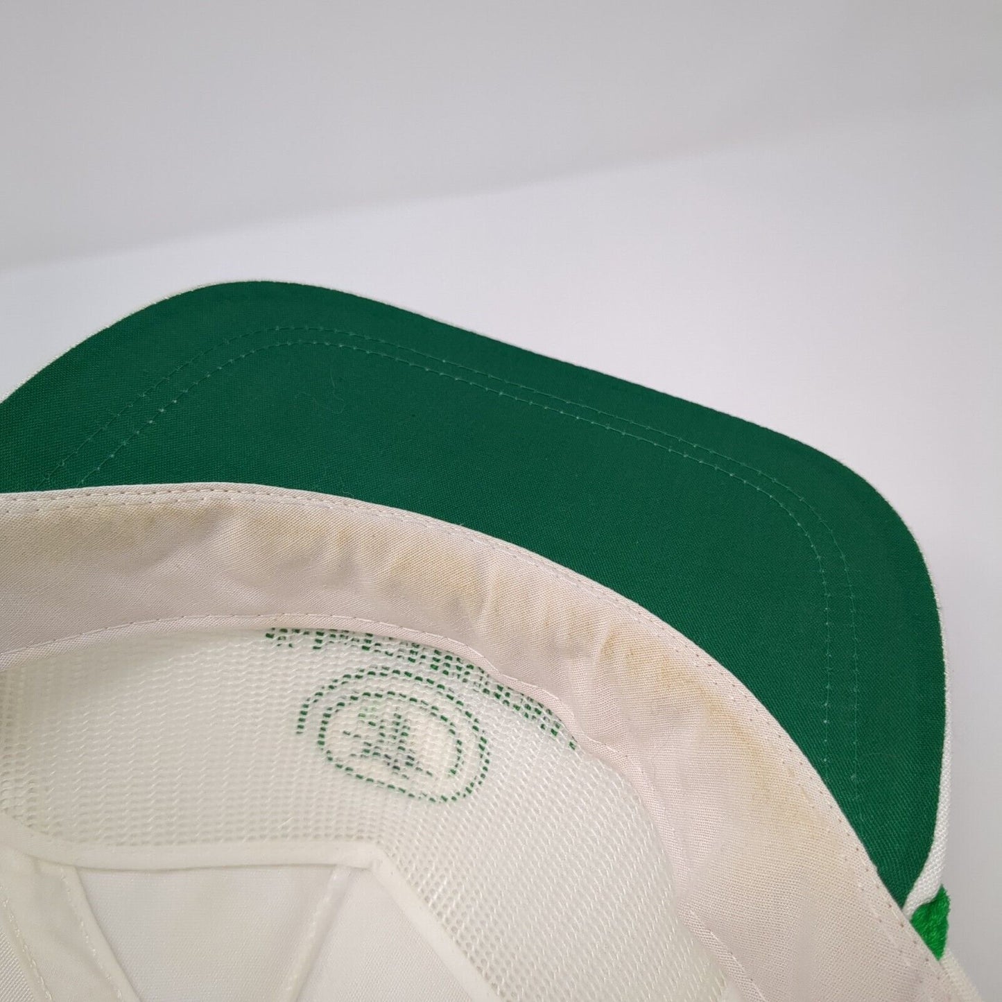 The International Slideback Hat White OS Adjustable Embroidered Rope Imperial