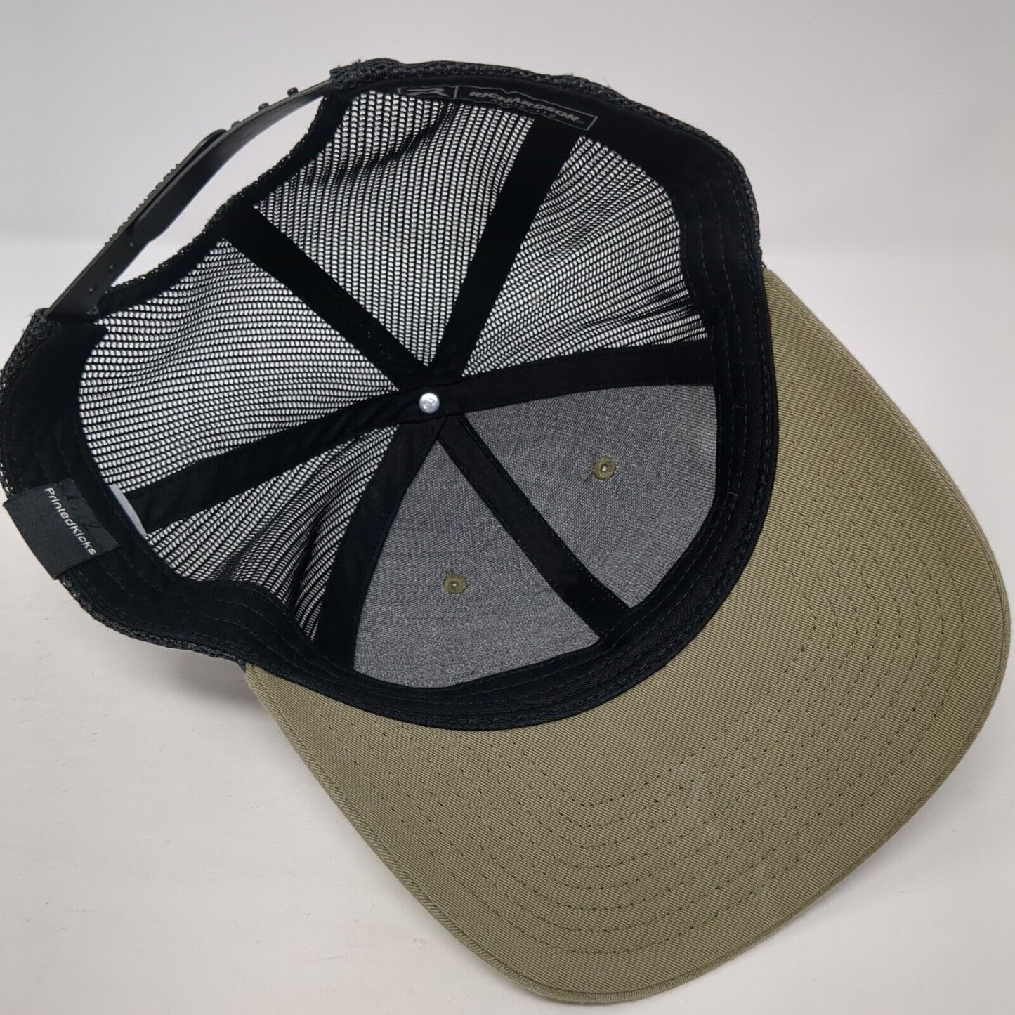 American Original Patch Snapback Trucker Hat Brown One Size Richardson