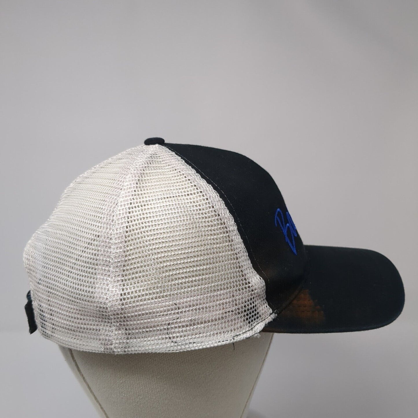 Bandit Lites Strapback Trucker Hat Black One Size Adjustable Mesh Back Hit Wear