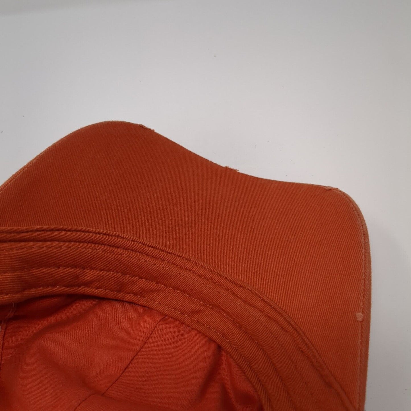 Mickey Mouse Slideback Hat Orange One Size Adjustable Embroidered