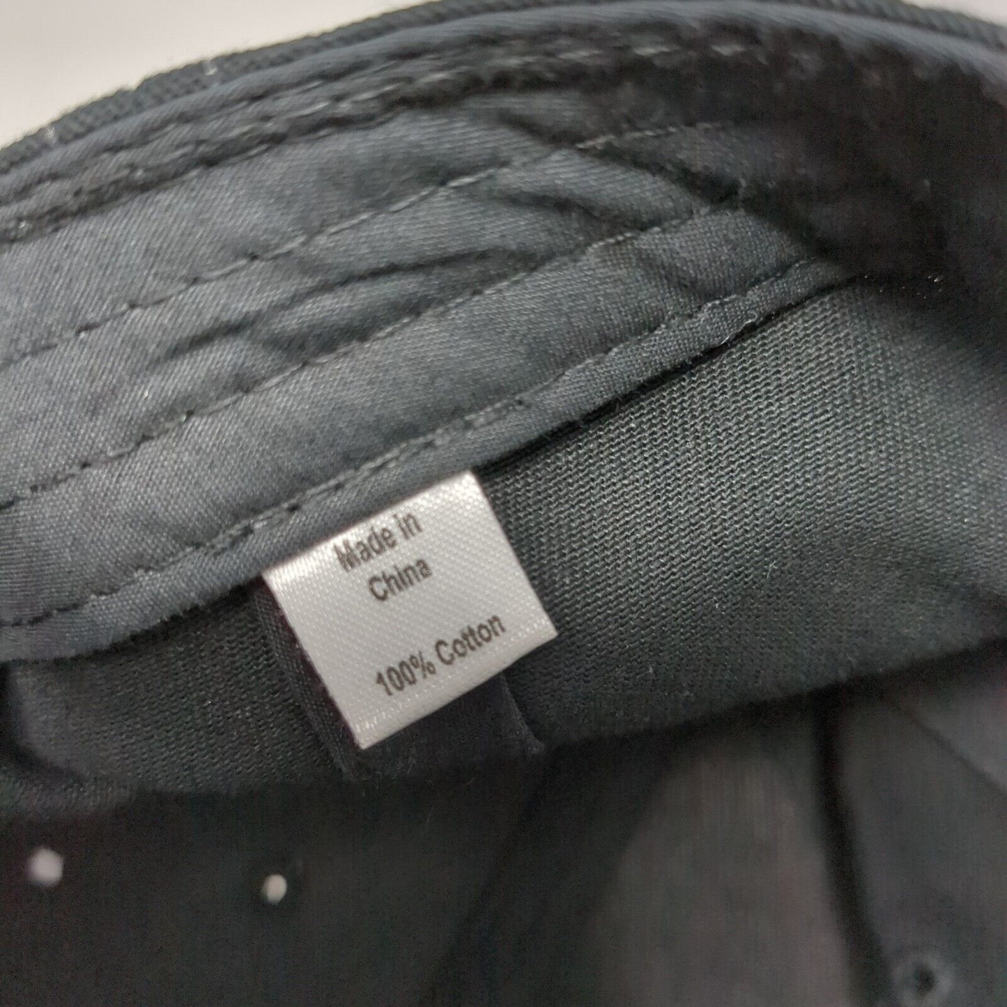 Mobil Pegasus Strapback Hat Black One Size Adjustable Embroidered