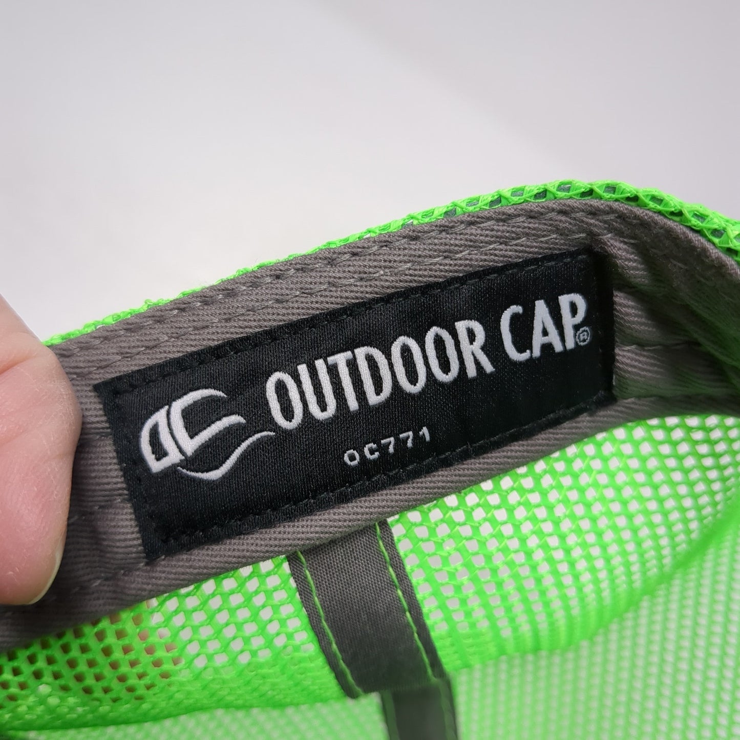 Outdoor Cap Snapback Trucker Hat Multicolor One Size Embroidered Logo