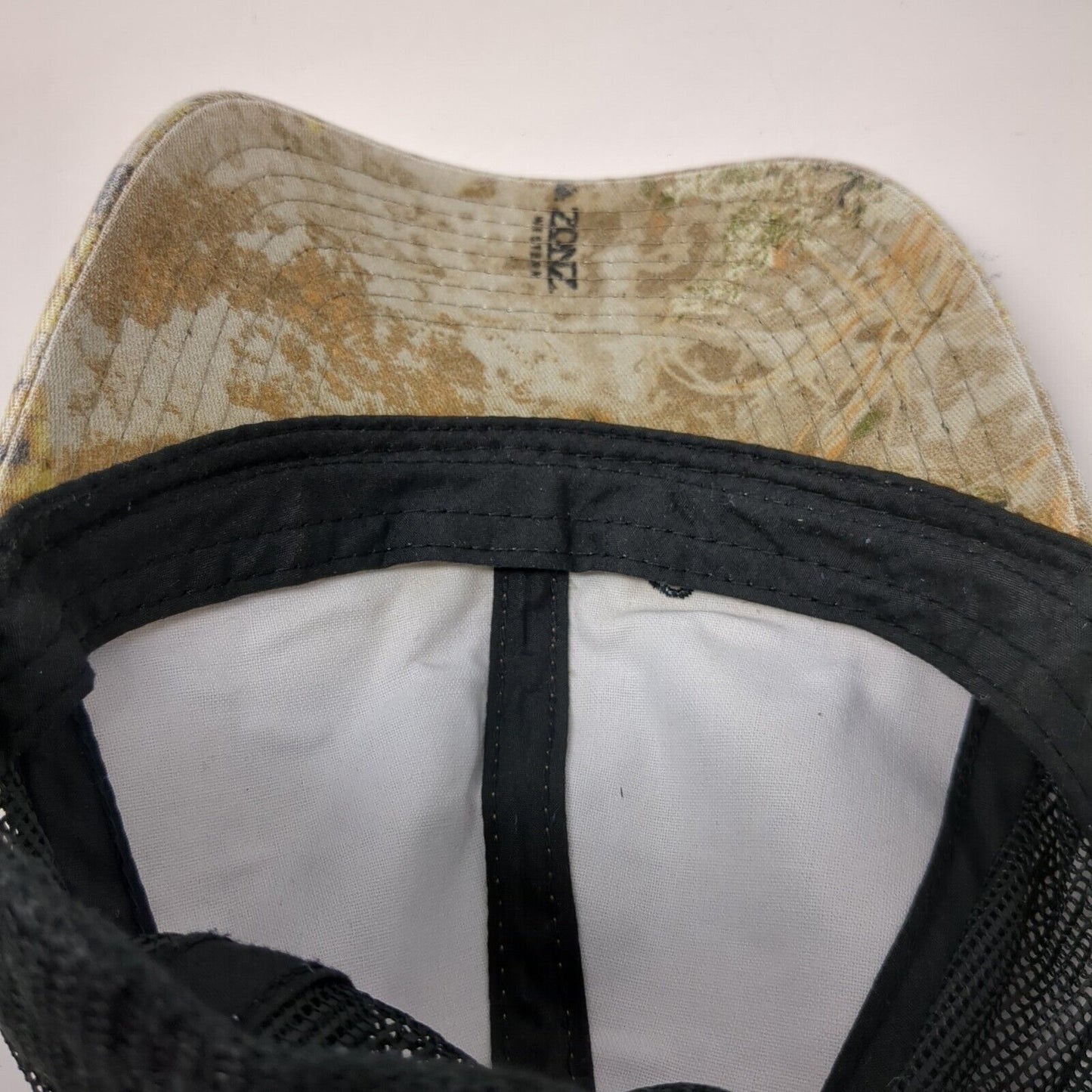 Cabela's Snapback Mesh Back Trucker Hat Camo One Size Hunting Outdoor