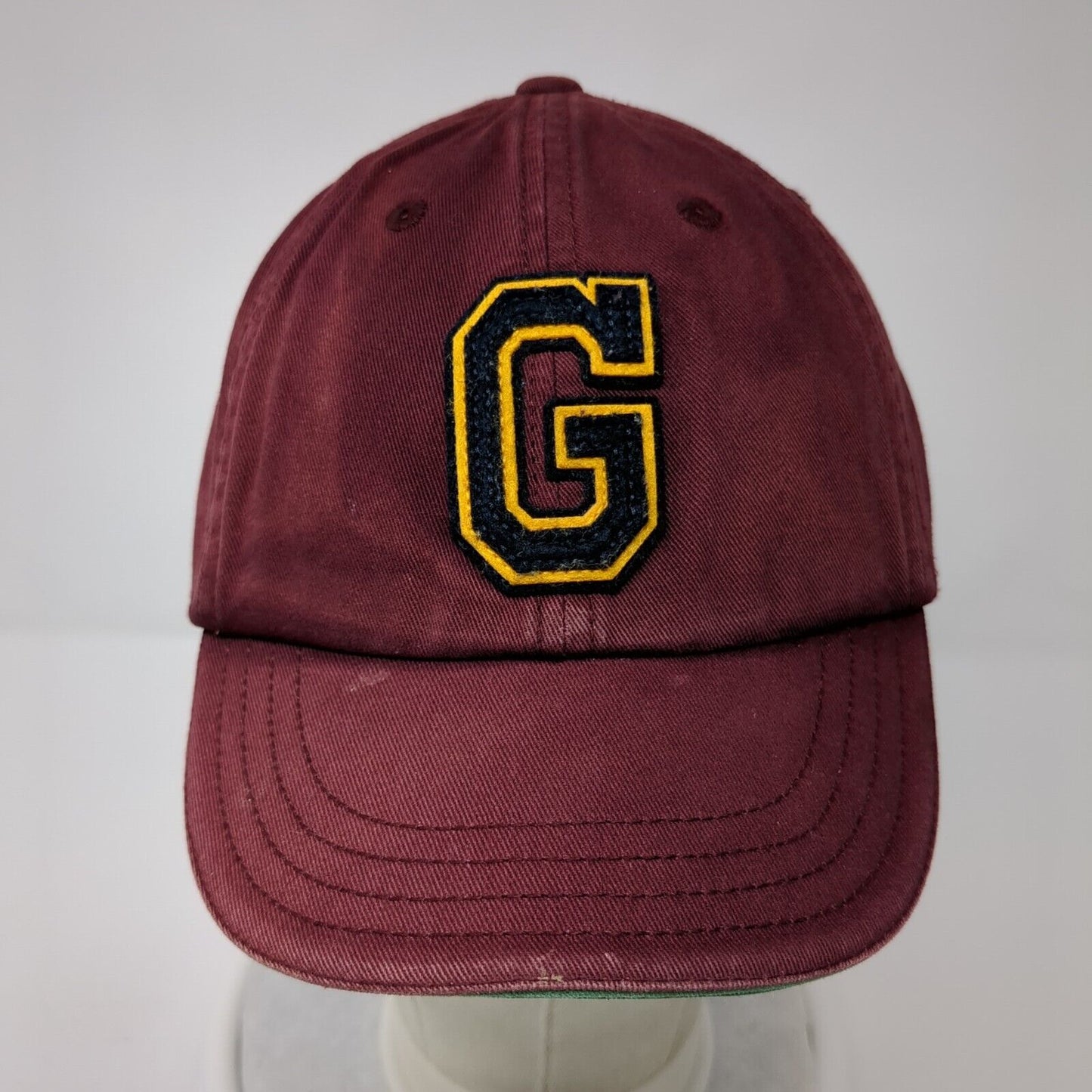 Gap Kids Slideback Hat Red S/M Adjustable Embroidered 6 Panel Cotton