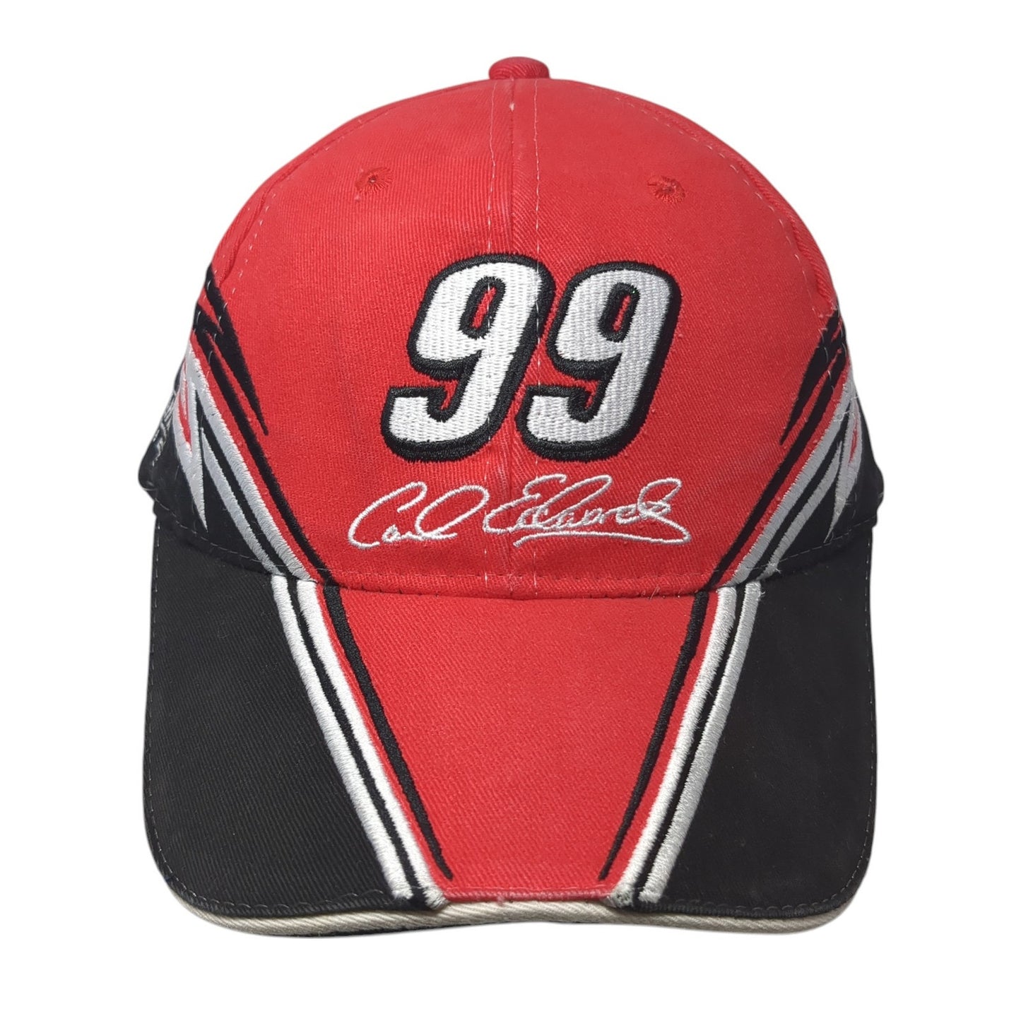 99 Carl Edwards Strapback Hat Multi One Size Office Depot NASCAR Chase